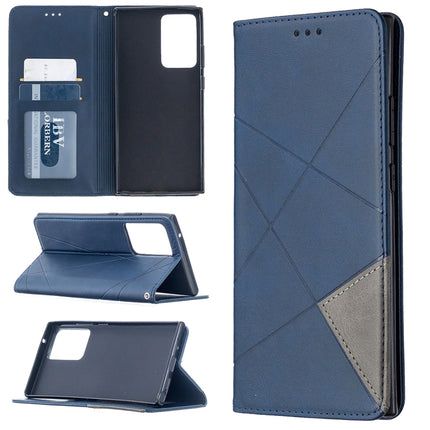 Rhombus Texture Horizontal Flip Magnetic Leather Case with Holder & Card Slots & Wallet, For Samsung Galaxy Note 20 Ultra, For Samsung Galaxy Note 20