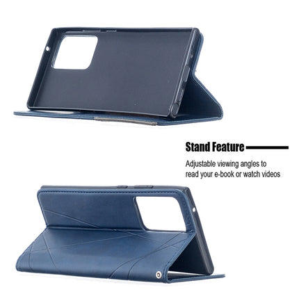 Rhombus Texture Horizontal Flip Magnetic Leather Case with Holder & Card Slots & Wallet, For Samsung Galaxy Note 20 Ultra, For Samsung Galaxy Note 20