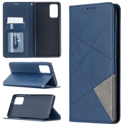 Rhombus Texture Horizontal Flip Magnetic Leather Case with Holder & Card Slots & Wallet, For Samsung Galaxy Note 20 Ultra, For Samsung Galaxy Note 20