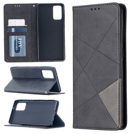 Rhombus Texture Horizontal Flip Magnetic Leather Case with Holder & Card Slots & Wallet, For Samsung Galaxy Note 20 Ultra, For Samsung Galaxy Note 20