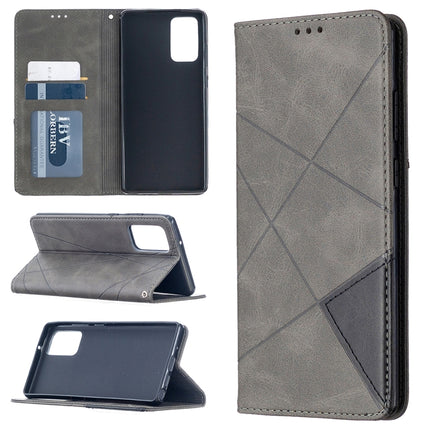 Rhombus Texture Horizontal Flip Magnetic Leather Case with Holder & Card Slots & Wallet, For Samsung Galaxy Note 20 Ultra, For Samsung Galaxy Note 20