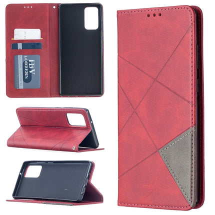 Rhombus Texture Horizontal Flip Magnetic Leather Case with Holder & Card Slots & Wallet, For Samsung Galaxy Note 20 Ultra, For Samsung Galaxy Note 20