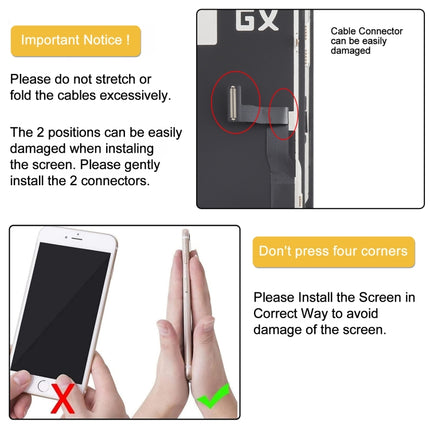 GX Hard OLED Screen, For iPhone 13 Pro Hard, For iPhone 14 Hard, For iPhone 14 Plus Soft, For iPhone 14 Pro Hard