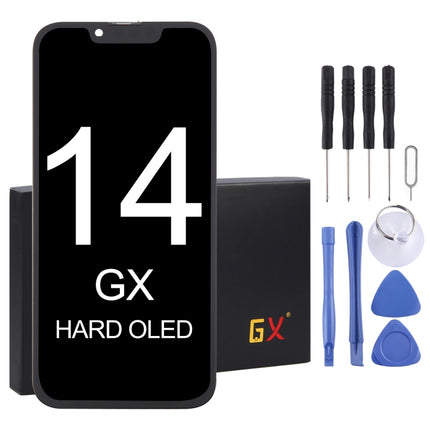 GX Hard OLED Screen, For iPhone 13 Pro Hard, For iPhone 14 Hard, For iPhone 14 Plus Soft, For iPhone 14 Pro Hard