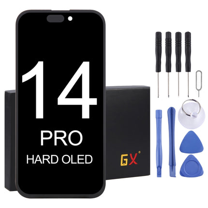 GX Hard OLED Screen, For iPhone 13 Pro Hard, For iPhone 14 Hard, For iPhone 14 Plus Soft, For iPhone 14 Pro Hard