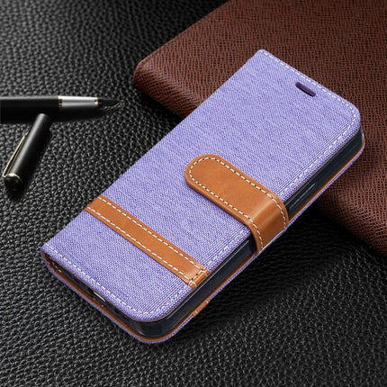 Color Matching Denim Texture Horizontal Flip Leather Case with Holder & Card Slots & Wallet & Lanyard, For iPhone 12 mini, For iPhone 12 / 12 Pro