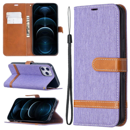 Color Matching Denim Texture Horizontal Flip Leather Case with Holder & Card Slots & Wallet & Lanyard, For iPhone 12 Pro Max, For Samsung Galaxy Note20