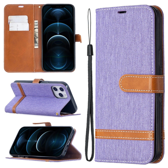 Color Matching Denim Texture Horizontal Flip Leather Case with Holder & Card Slots & Wallet & Lanyard, For iPhone 12 Pro Max, For Samsung Galaxy Note20