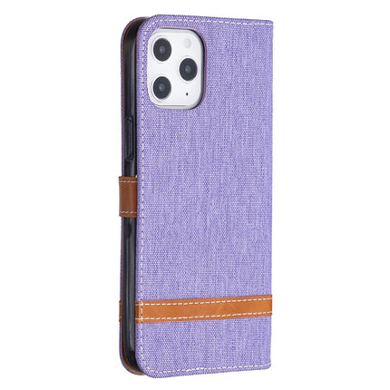 Color Matching Denim Texture Horizontal Flip Leather Case with Holder & Card Slots & Wallet & Lanyard, For iPhone 12 Pro Max, For Samsung Galaxy Note20