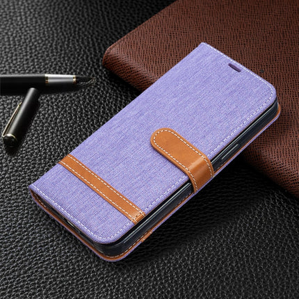 Color Matching Denim Texture Horizontal Flip Leather Case with Holder & Card Slots & Wallet & Lanyard, For iPhone 12 Pro Max, For Samsung Galaxy Note20
