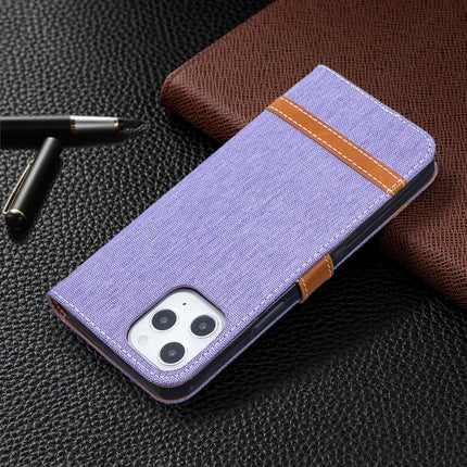 Color Matching Denim Texture Horizontal Flip Leather Case with Holder & Card Slots & Wallet & Lanyard, For iPhone 12 Pro Max, For Samsung Galaxy Note20