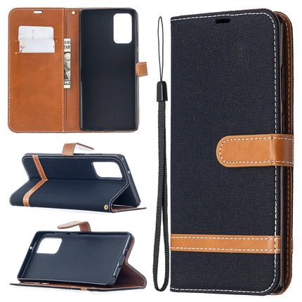 Color Matching Denim Texture Horizontal Flip Leather Case with Holder & Card Slots & Wallet & Lanyard, For iPhone 12 Pro Max, For Samsung Galaxy Note20