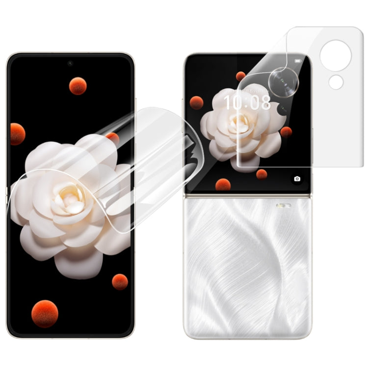 imak 4th Generation Screen Hydrogel Film Protector, Main Screen + Second Screen 1 Set, For Honor Magic V5, For Honor Magic V3 / Vs3, For Honor Magic V Flip