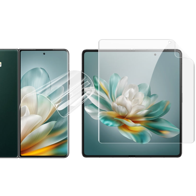 imak 4th Generation Screen Hydrogel Film Protector, Main Screen + Second Screen 1 Set, For Honor Magic V5, For Honor Magic V3 / Vs3, For Honor Magic V Flip