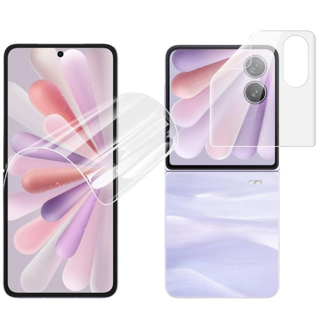 imak 4th Generation Screen Hydrogel Film Protector, Main Screen + Second Screen 1 Set, For Honor Magic V Flip 2, For Honor Magic V5, For Honor Magic V3 / Vs3, For Honor Magic V Flip