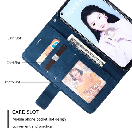 Skin Feel Splicing Horizontal Flip Leather Case with Holder & Card Slots & Wallet & Photo Frame, For Huawei P40 Lite, For Huawei Mate 20 Lite, For Huawei Honor 10 Lite, For Huawei Y5p / Honor 9s