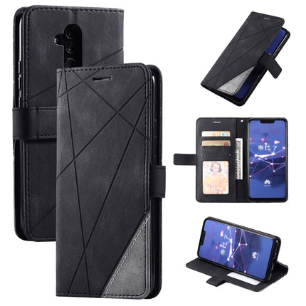 Skin Feel Splicing Horizontal Flip Leather Case with Holder & Card Slots & Wallet & Photo Frame, For Huawei P40 Lite, For Huawei Mate 20 Lite, For Huawei Honor 10 Lite, For Huawei Y5p / Honor 9s