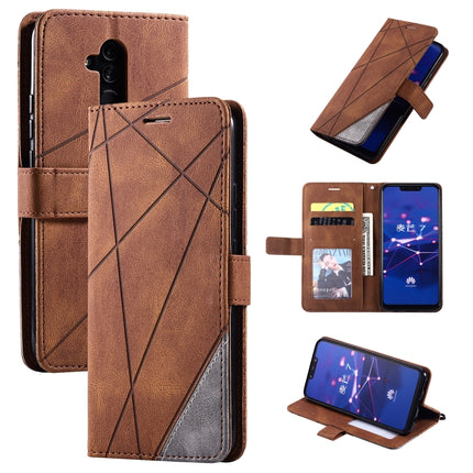 Skin Feel Splicing Horizontal Flip Leather Case with Holder & Card Slots & Wallet & Photo Frame, For Huawei P40 Lite, For Huawei Mate 20 Lite, For Huawei Honor 10 Lite, For Huawei Y5p / Honor 9s