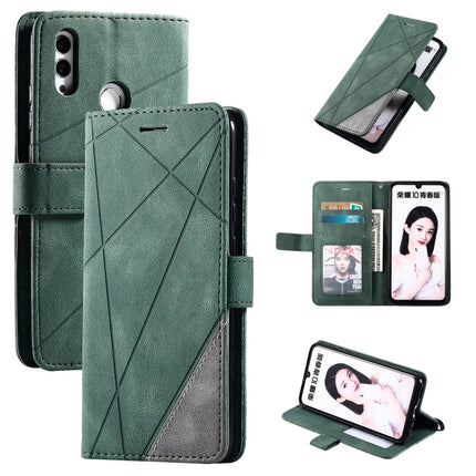 Skin Feel Splicing Horizontal Flip Leather Case with Holder & Card Slots & Wallet & Photo Frame, For Huawei P40 Lite, For Huawei Mate 20 Lite, For Huawei Honor 10 Lite, For Huawei Y5p / Honor 9s