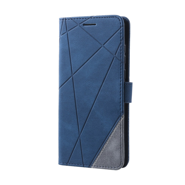 Skin Feel Splicing Horizontal Flip Leather Case with Holder & Card Slots & Wallet & Photo Frame, For Huawei Honor 9A, For Huawei nova 7 SE, For Huawei P40 Lite E / Y7p / Honor 9C, For Huawei P smart 2020