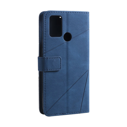 Skin Feel Splicing Horizontal Flip Leather Case with Holder & Card Slots & Wallet & Photo Frame, For Huawei Honor 9A, For Huawei nova 7 SE, For Huawei P40 Lite E / Y7p / Honor 9C, For Huawei P smart 2020
