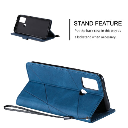 Skin Feel Splicing Horizontal Flip Leather Case with Holder & Card Slots & Wallet & Photo Frame, For Huawei Honor 9A, For Huawei nova 7 SE, For Huawei P40 Lite E / Y7p / Honor 9C, For Huawei P smart 2020