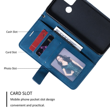 Skin Feel Splicing Horizontal Flip Leather Case with Holder & Card Slots & Wallet & Photo Frame, For Huawei Honor 9A, For Huawei nova 7 SE, For Huawei P40 Lite E / Y7p / Honor 9C, For Huawei P smart 2020
