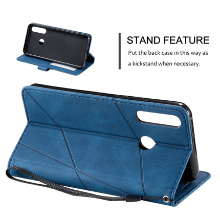 Skin Feel Splicing Horizontal Flip Leather Case with Holder & Card Slots & Wallet & Photo Frame, For Huawei Y6p, For Huawei nova 7 Pro 5G