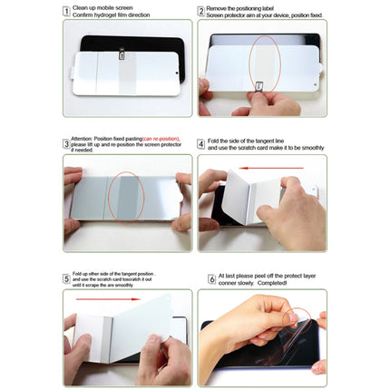 imak 4th Generation Screen Hydrogel Film Protector, Main Screen + Second Screen 1 Set