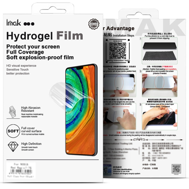 imak 4th Generation Screen Hydrogel Film Protector, Main Screen + Second Screen 1 Set, For Honor Magic V5, For Honor Magic V3 / Vs3, For Honor Magic V Flip