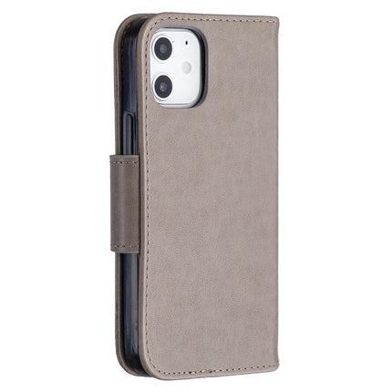 Embossing Two Butterflies Pattern Horizontal Flip PU Leather Case with Holder & Card Slot & Wallet & Lanyard, For iPhone 12 mini, For iPhone 12 / 12 Pro, For iPhone 12 Pro Max, For Samsung Galaxy Note20