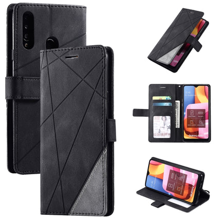 Skin Feel Splicing Horizontal Flip Leather Case with Holder & Card Slots & Wallet & Photo Frame, For Samsung Galaxy A20s, For Samsung Galaxy A70s, For Samsung Galaxy Note 8, For Samsung Galaxy A21s