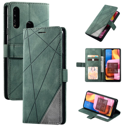 Skin Feel Splicing Horizontal Flip Leather Case with Holder & Card Slots & Wallet & Photo Frame, For Samsung Galaxy A20s, For Samsung Galaxy A70s, For Samsung Galaxy Note 8, For Samsung Galaxy A21s