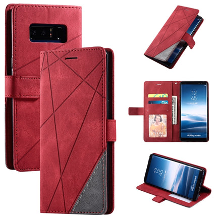 Skin Feel Splicing Horizontal Flip Leather Case with Holder & Card Slots & Wallet & Photo Frame, For Samsung Galaxy A20s, For Samsung Galaxy A70s, For Samsung Galaxy Note 8, For Samsung Galaxy A21s