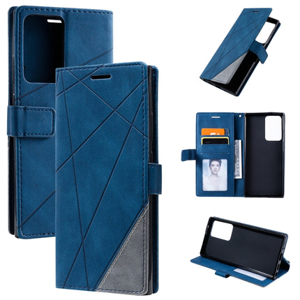 Skin Feel Splicing Horizontal Flip Leather Case with Holder & Card Slots & Wallet & Photo Frame, For Samsung Galaxy Note20 Ultra, For Samsung Galaxy Note20