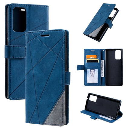 Skin Feel Splicing Horizontal Flip Leather Case with Holder & Card Slots & Wallet & Photo Frame, For Samsung Galaxy Note20 Ultra, For Samsung Galaxy Note20