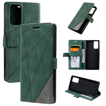 Skin Feel Splicing Horizontal Flip Leather Case with Holder & Card Slots & Wallet & Photo Frame, For Samsung Galaxy Note20 Ultra, For Samsung Galaxy Note20