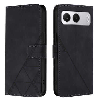 Crossbody 3D Embossed Flip Leather Phone Case, For OnePlus Nord 4 5G, For OnePlus Nord CE4 Lite, For OnePlus 12R 5G Global, For OnePlus 12 5G Global