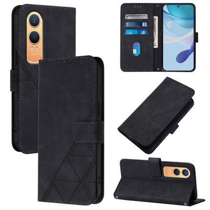 Crossbody 3D Embossed Flip Leather Phone Case, For OnePlus Nord 4 5G, For OnePlus Nord CE4 Lite, For OnePlus 12R 5G Global, For OnePlus 12 5G Global