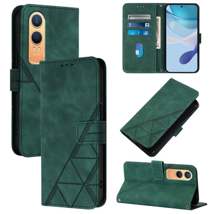 Crossbody 3D Embossed Flip Leather Phone Case, For OnePlus Nord 4 5G, For OnePlus Nord CE4 Lite, For OnePlus 12R 5G Global, For OnePlus 12 5G Global