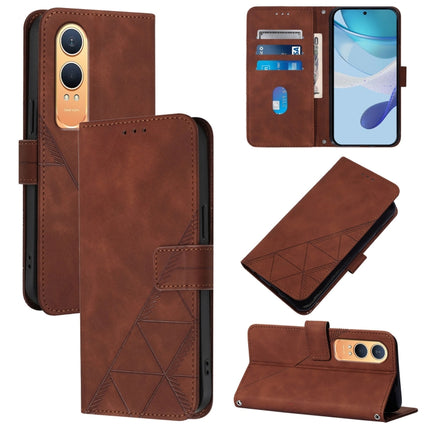 Crossbody 3D Embossed Flip Leather Phone Case, For OnePlus Nord 4 5G, For OnePlus Nord CE4 Lite, For OnePlus 12R 5G Global, For OnePlus 12 5G Global
