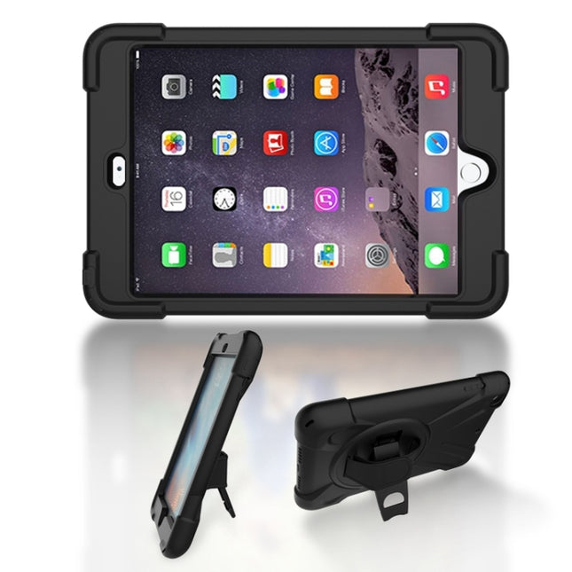 Stoßfeste, farbenfrohe Schutzhülle aus Silikon + PC mit Halterung und Handgriffschlaufe, für Huawei MediaPad M6 10.8, für Huawei MediaPad M5 10.8, für Huawei MatePad 10.4, für iPad Mini 3 &amp; 2 &amp; 1