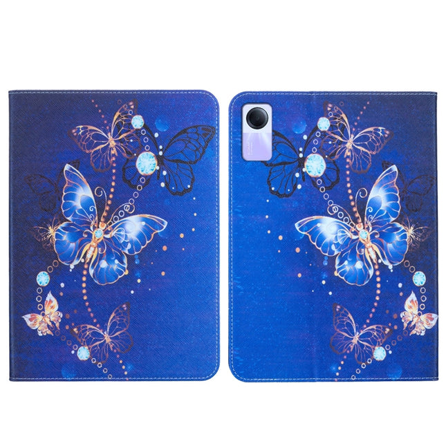 Colored Drawing Leather Tablet Case, For Xiaomi Redmi Pad Pro 12.1, For Xiaomi Pad 6S Pro 12.4, For Xiaomi Redmi Pad SE, For Xiaomi Pad 6 / 6 Pro 2023