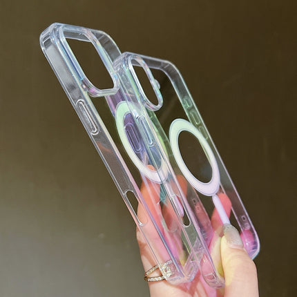 Gradient Color MagSafe Airbag Full Coverage Phone Case, For iPhone 11 Pro