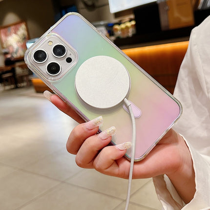 Gradient Color MagSafe Airbag Full Coverage Phone Case, For iPhone 11 Pro