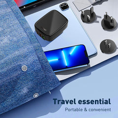 LDNIO Q334 32W Type-C + Dual USB Port Charger with 1m Micro USB Data Cable, EU Plug
