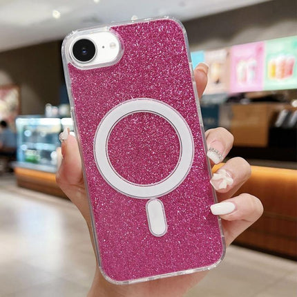 Acrylic Transparent Glitter MagSafe Phone Case, For iPhone 17e / 16e, For iPhone 17 Pro Max, For iPhone 17 Pro, For iPhone 17