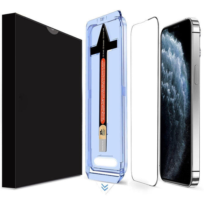 LK Easy Install HD Tempered Glass Film, For iPhone 11 Pro