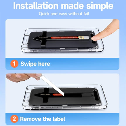 LK Easy Install HD Tempered Glass Film, For iPhone 11 Pro