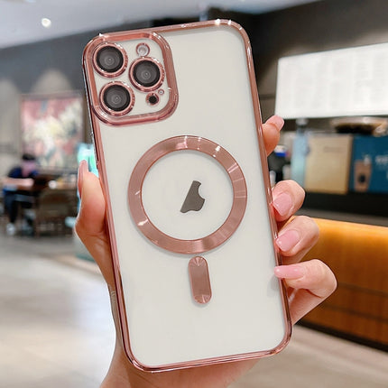 Electroplating MagSafe Phone Case, For iPhone 11, For iPhone 11 Pro